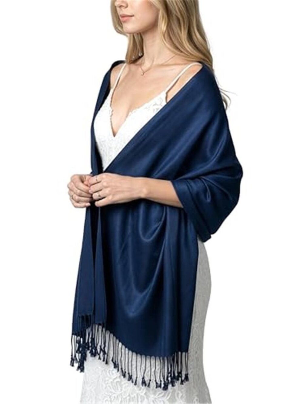 Lightweight Pashmina Scarf for Women – Soft Silky Shawl Wrap for